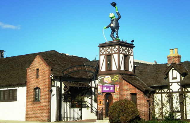 Henson Studios with Kermit the Frog