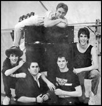 The band Spellbound in 1985