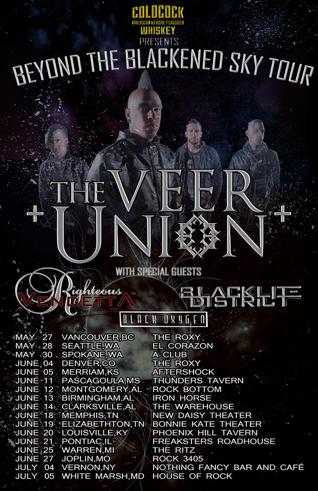 The Veer Union 2014 Tour Poster