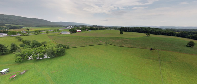 Aerial Brigg's Empty Field