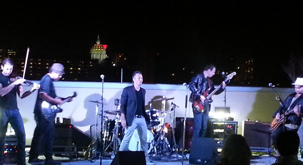 Badlees concert on rooftop