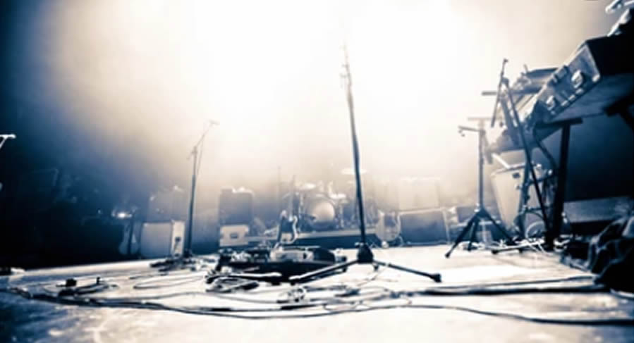 Empty stage